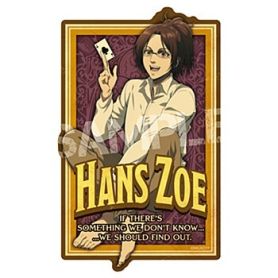 Attack on Titan Travel Sticker 4 Hans