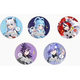 hololive Meet 2024 Tradable Tin Badges [BLIND BOX]