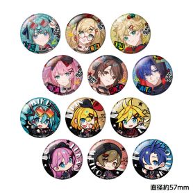 Hatsune Miku Trading Glitter Can Badge - Band ver. [BLIND BOX]