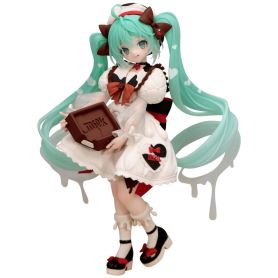 Trio Try It Figure Hatsune Miku x Tirol Choco Milk Version