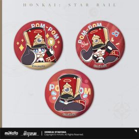 Honkai: Star Rail Pom-Pom Gallery Can Badge Set Pom-Pom (Set of 3 Types)
