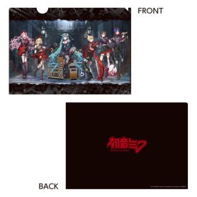 Hatsune Miku Clear File Folder Band ver.