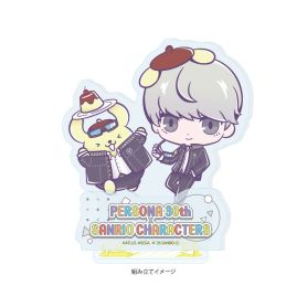 Acrylic Stand Plate P30th x Sanrio Characters 06 P4 Hero & Pom Pom Purin (Collaboration Illustration)